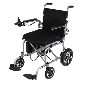 Silla de Ruedas Eléctrica Plegable Ligera de Acero al Carbono, Batería de Plomo-Ácido Extraíble, Diseño Portátil <span class=keywords><strong>para</strong></span> Personas con Discapacidad - Product Image 5