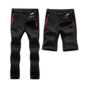 Pantalones Cargo convertibles para hombre, ropa informal con múltiples bolsillos, de calidad superior a la moda, diseño personalizado, pantalones Cargo ajustados para hombre - Product Image 1