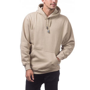 เสื้อฮู้ดแบบสวมหัวสีกากีมีฮู้ดสินค้าใหม่โลโก้ออกแบบได้ตามต้องการ - Product Image 1
