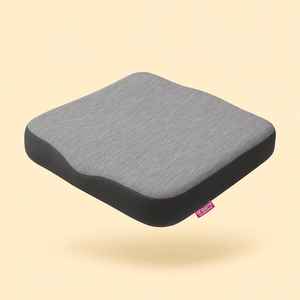 เบาะรองนั่งเก้าอี้สำนักงานปรับแต่งออร์โธปิดิกส์ผ้าลินินแบบถักโฟมเมมโมรี่โฟมเด้งช้าสำหรับการนอนหลับ - Product Image 1