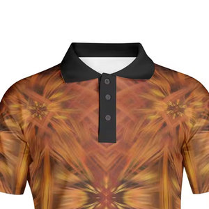 Camiseta Polo de Algodón 100% de Primera Calidad para Hombre, Corte Holgado, Estampada, Personalizada, Bordada, Compatible con OEM - Product Image 5