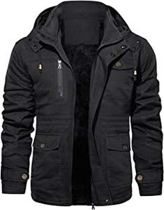 เสื้อแจ็คเก็ตวาร์ซิตี้ชาย ไซส์ใหญ่ เสื้อโค้ทฤดูหนาว ผ้าฝ้าย 100% คอทรงโอ สวมใส่สบาย อุ่น ระบายอากาศได้ดี แห้งเร็ว รับสกรีนโลโก้ ขายส่ง เสื้อผ้าชั้นนอก - Product Image 2