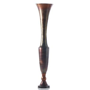 Top qualité Antique sol fait à la main Vase Design classique fabriqué à la main en métal Table décorative fleur Vase vente pour prix de gros - Product Image 6