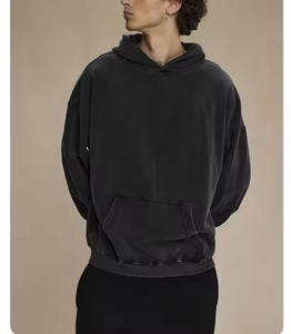 Sudadera con capucha para hombre de gran tamaño personalizada del fabricante con diseño de araña de diamantes de imitación estilo informal impresión digital de invierno - Product Image 4