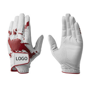 Gants de golf en cuir véritable, poignée souple, sangle de poignet réglable, fermeture à boucle et crochet pour un contrôle confortable du swing, utilisation professionnelle - Product Image 4