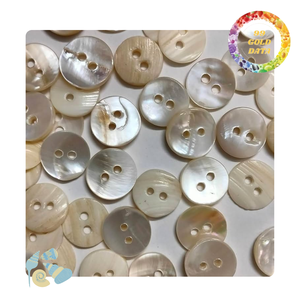 Boutons de coquillage perle faits à la main à partir de coquille de conque | commande en gros pour la production de vêtements et la fourniture d'accessoires de vêtement d'exportation - Product Image 2