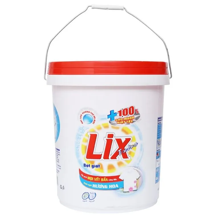 최고의 가격 Lix 엑스트라 세탁 세제 파우더 10kg 버킷 제조업체 OEM 맞춤형 최고 품질