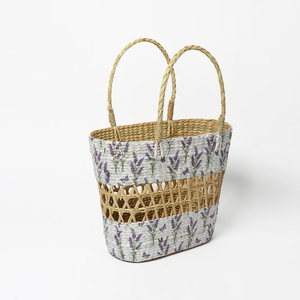 BOLSA ELEGANTE DE MERCADO DE HIERBAS MARINAS/PERFECTA PARA CUALQUIER OCASIÓN/HECHA EN VIETNAM - Product Image 4