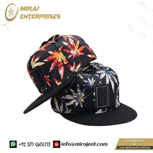 Gorra plana de moda para exteriores 4 estaciones Unisex imitación cuero algodón apariencia tela etiqueta hoja de arce estampado Hip Hop sombrero - Product Image 6