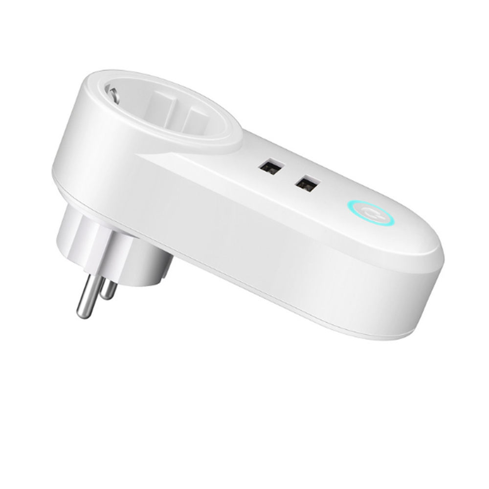 HONPNK EU US UK AU FR JPN IT SE BR India Multi Electrical Power Dual Usb Charging Smart Socket Plug Wifi Wall Socket