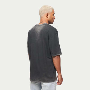 เสื้อยืดผ้าฝ้าย100% ของผู้ชายขายดีเสื้อเจอร์ซีย์แฟชั่นระบายอากาศได้ดีออกแบบได้ตามต้องการ - Product Image 4