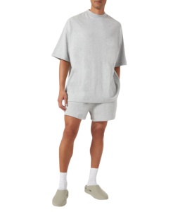Best Selling 100% Cotton Shorts Sets For Men's Towel Set Men's <b>T</b>-<b>Shirt</b> And Shorts Terry <b>Towelling</b> Men <b>Shirt</b> Shorts Set - Product Image 1