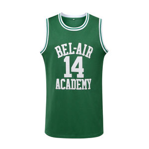 Maillot de basket-ball à séchage rapide, respirant, short en gros, haute qualité, broderie du drapeau de Cooper 32 - Product Image 3