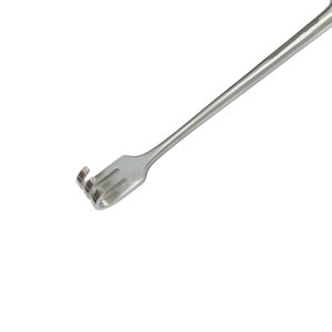 Retractor Volkman de 8,5 pulgadas, instrumento quirúrgico de 3 puntas, acero alemán de alta calidad, certificado médico CE - Product Image 5