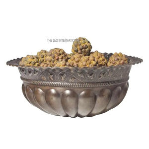 Bol fantaisie en métal aluminium plaqué or avec écrou intérieur en verre et bol à chocolat bol japonais gratuit - Product Image 3