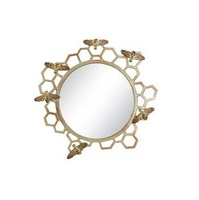 Cercle luxe français miroirs décor mur rond encadré Antique miroir décoratif usine