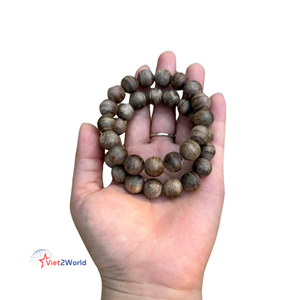 Calidad Superior 100% Pure Vietnamita Agarwood High-End Underwater Oud Bead Bracelet de Vietnam - Product Image 6