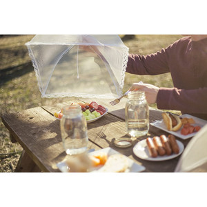 Cubierta de malla antimosquitos para parrilla de comida de verano, sombrilla para comer al aire libre - Product Image 6