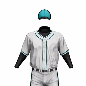 Vêtements de sport unisexes respirants d'uniforme léger adapté aux besoins du client de baseball avec des uniformes de Offre Spéciale de base-ball de prix bon marché de couleur faite sur commande - Product Image 4