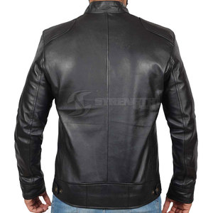 แจ็กเก็ตหนังสำหรับผู้ชายแจ็กเก็ตหนังสไตล์ล่าสุด - Product Image 4