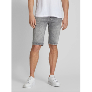 Short en jean baggy de rue principale d'été en vente en gros Short en jean avec logo personnalisé de qualité supérieure de couleur simple pour hommes avec service OEM - Product Image 5