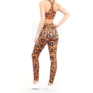Conjunto de Yoga Personalizado de Alta Calidad para Mujer, Ropa Deportiva Ajustada con Estampado, MOQ Bajo - Product Image 2