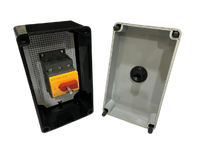 Interrupteur isolant certifié TUV/CE/cULus IP66 25A-40A 3 pôles 690V Poignée noire Boîtier gris NHD NDS-603G5AX-B