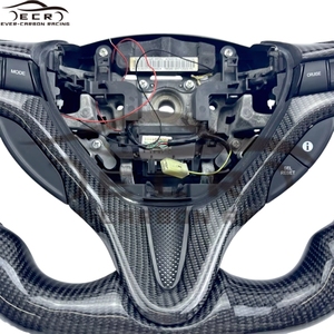 Ever-Carbon Racing ECR thiết kế tùy chỉnh tay lái bằng sợi Carbon cho Honda Civic vô lăng điều khiển âm thanh - Product Image 6