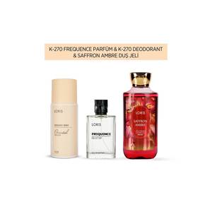 Saffron Ambre Eau De Parfum Spray para Mujer, Set de Desodorante y Gel de Ducha - Product Image 2