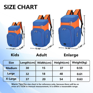 Sac à dos d'équipe de basketball professionnel léger et décontracté, sac de sport durable pour l'école et les voyages, pour les joueurs d'équipe SBBP-0004 - Product Image 4