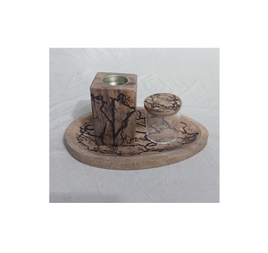 Boîte à dessert en bois Mabkhara de taille et de forme personnalisées, design tendance, avec plateau à prix abordable - Product Image 2