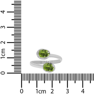 Anillo de Plata de Ley 925 con Circonita Natural en Engaste de Bisel, Estilo Clásico para Mujer, Regalo de Compromiso, Aniversario, Paquete de 6 - Product Image 5