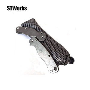 Básculas de cuchillo de titanio cepillado washstone para Para 3 Spyderco Benchmade Bugout <span class=keywords><strong>535</strong></span> - Product Image 6