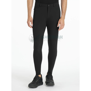 Pantalon d'équitation pour homme, coupe décontractée professionnelle, léger, matière respirante et séchage rapide, ceinture flexible. - Product Image 1