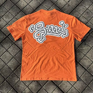 T-shirt à impression 3D personnalisée Broderie personnalisée 100% coton T-shirt unisexe à manches courtes de grande taille et de poids lourd - Product Image 1