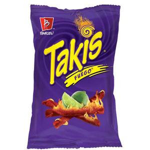 TAKIS BLUE HEAT CHILLI PEPPER & LIME TORTILLA CHIPS PICANTES Precio al por mayor, venta caliente de snacks exóticos, papas fritas, chips de patatas - Product Image 6