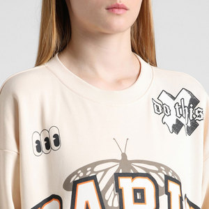 Street Wear Article décontracté nouvelles femmes sweat pur coton Polyester fait à la mode Look femmes sweat - Product Image 2