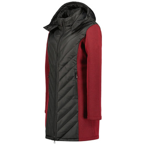 Chaqueta acolchada a prueba de viento con cremallera de palangre especial de Invierno para mujer, chaqueta de aventura suave repelente al agua con parches personalizados - Product Image 3