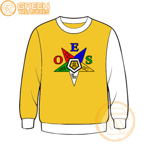 Commande personnalisée de l'étoile de l'Est sweat-shirt brodé en molleton de coton pull de haute qualité vêtements grecs OES sweat-shirts - Product Image 4