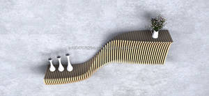 Kalatri Art déco contemporain, cadre jaune citron, portrait en bois fait main, motif moderne, décoration murale, base de support en métal, multi-pièces - Product Image 3