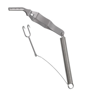 Ensemble d'instruments neurochirurgicaux manuels en acier inoxydable avec crochet de fixation Yasargil Galea pour une fixation sécurisée du cuir chevelu - Product Image 1