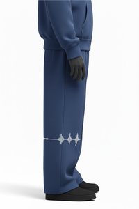 Nouvel ensemble de survêtement unisexe à capuche imprimé pour l'hiver, 100 % coton, haute qualité, léger, respirant et confortable - Product Image 5