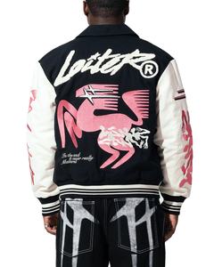 Chaqueta Varsity Personalizada de Alta Calidad con Logotipo Bordado, Chaqueta Bomber de Lana y Cuero para Invierno, Chaqueta Varsity Letterman para Hombre - Product Image 2