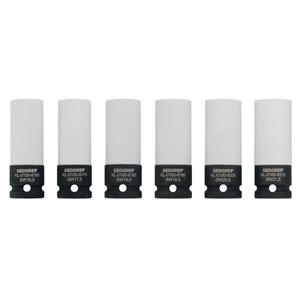 Gedore KL-0100-81 K Power Screwdriver Set Half Sizes 1/2'' (6pcs) Product Category <b>Socket</b> - Product Image 4