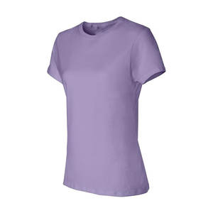 Mujeres casual algodón cuello redondo manga corta ligero suave cómodo transpirable verano simple moda esencial camiseta - Product Image 3