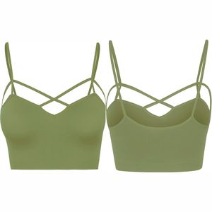 Logotipo personalizado Mujeres Ropa de fitness Yoga Sujetador deportivo Ropa de gimnasio Ropa de entrenamiento Sujetador deportivo atlético para mujeres - Product Image 6