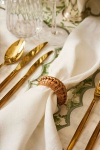 Ronds de serviette en rotin très exigeants fabriqués à la main décoration de table à manger meilleurs ronds de serviette d'ustensiles de cuisine à bas prix réduit - Product Image 5