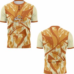 Alta calidad OEM Custom Made Softball Jersey 2 botones Custom Baseball Jersey con sublimación - Product Image 6