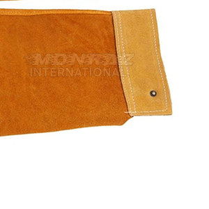 2025 Leather Welding <b>Arm</b> Sleeves Flame Retardant Protection Heavy Duty Cowhide Leather Welding <b>Arm</b> Heat Resistant - Product Image 6