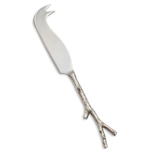 Couteau à fromage en or avec manche en brindille noire plaqué or avec manche rustique couteau à fromage en gros et outils d'épandage - Product Image 4